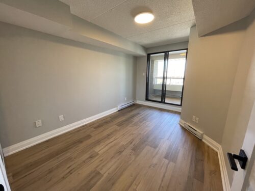 Bedroom at Stoneboat Quay condo Bronte Village Oakville