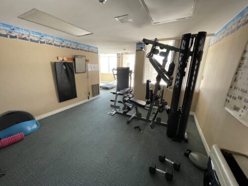 Fitness room at Stoneboat Quay Bronte Village Oakville