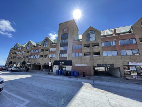Stoneboat Quay building exterior Bronte Village Oakville