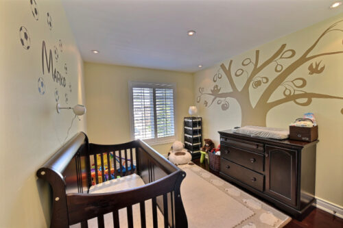 Bedroom in three bedroom townhouse for lease Bronte Oakville