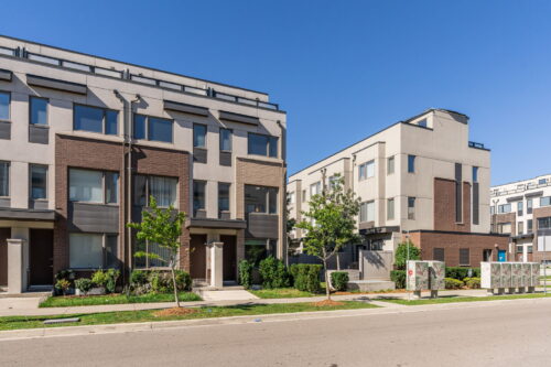 street view of the townhome row william duncan road downsview park toronto