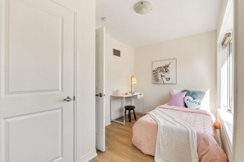 second bedroom with closet william duncan road downsview park toronto