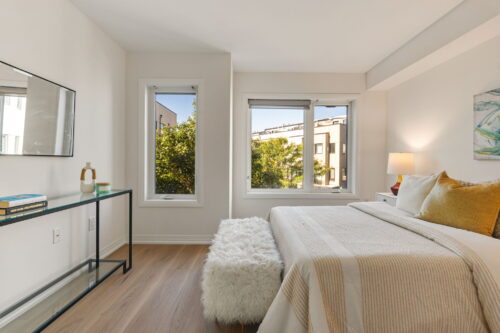 third bedroom with two windows william duncan road downsview park toronto