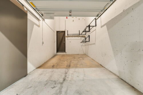 inside the private underground garage william duncan road downsview park toronto