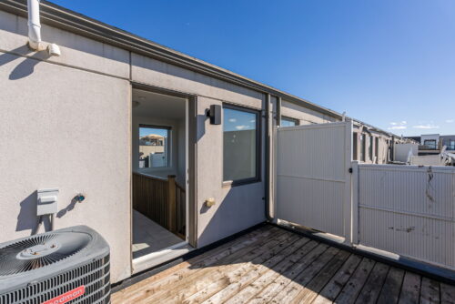 rooftop terrace with walkout william duncan road downsview park toronto